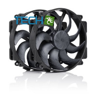 Noctua NF-A14x25r G2 PWM chromax.black｜次世代140mmファン｜高静圧